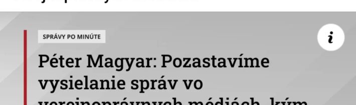 Takže sa dajú očakávať demomštrácie maďarských hercov? / Fľuska post 2026-04-13 21:59:40