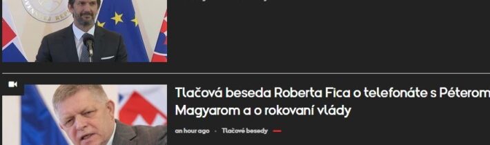 Excelentná tlačovka Roberta Kaliňáka po Ficovej o rokovaní vlády