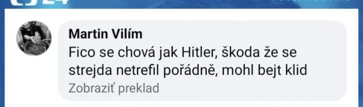 Toto sa objavilo pod príspevkom na ČT 24 Je toto normálne?! @Jajka Správy post 2026-04-22 09:06:26