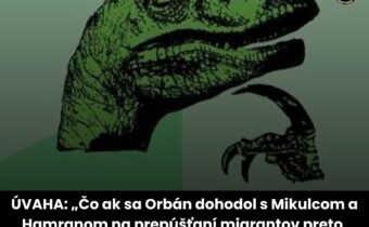 ÚVAHA na dnešný deň