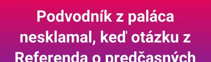 Zásadné vyjadrenie Ľuba Galka. / Fľuska post 2026-04-20 18:30:10