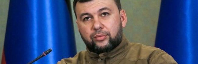 Denis Pušilin: Zelenskij bude po skončení konfliktu na Ukrajine perzekvovaný