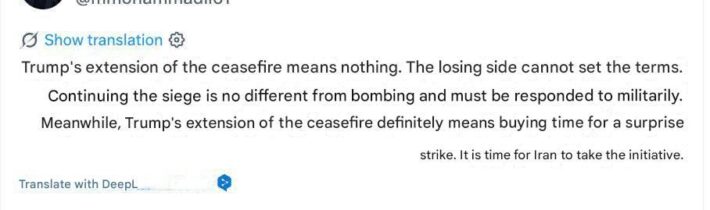 Simplicius: Trump, kterému zbyly jen triky, je znovu odhalen sebevědomým Íránem