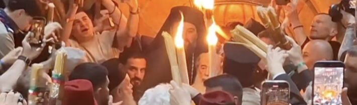 „Pojďte a přijměte světlo“ – V Jeruzalémě se na dnešní pravoslavné Velikonoce opět odehrál zázrak – INFOKURÝR