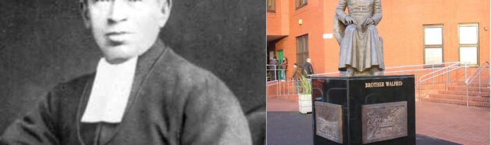 Brat Walfrid, írsky katolícky mních a zakladateľ futbalového veľkoklubu Celtic Glasgow –