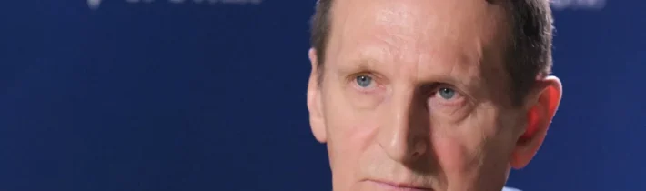 Naryškin vyhlásil, že „spravodlivý mier“ medzi Ruskom a Ukrajinou „nie je za horami“