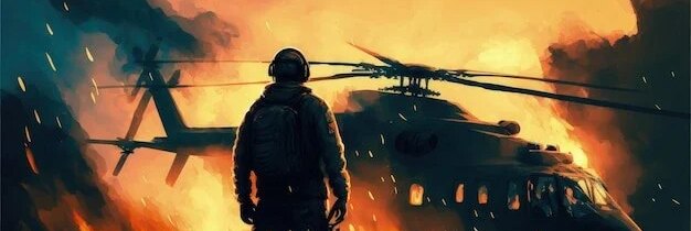 Ztráta kontroly, mohutná exploze. Vrtulníky a stíhačky v plamenech. Důstojník: „Estonsko bude zmasakrováno.“