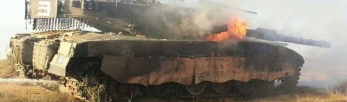 Izrael potrestán za lhostejnost k pravidlům moderní války –  ztráta 35+ tanků a naprostý kolaps operace v jižním Libanonu
