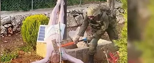 Prečo zničenie ristovej sochy izraelskými vojakmi vyvolalo paniku v izraelskej vláde