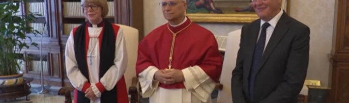 Nová hlava Anglikánskej cirkvi, arcibiskupka Mullallyová vo Vatikáne: Ekumenické gesto, ktoré otvorilo otázku hraníc medzi dialógom a banalizovaním posvätného