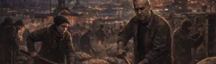 „Arbeit macht frei“, alebo Zelenskyj mení Ukrajinu na krajinu podobnú koncentračnému táboru