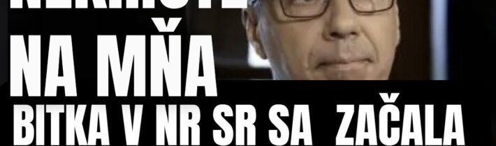 BITKA! Nekričte na mňa! Nechutné správanie Progresívnej zvery je neúnosné. Do kedy sa na to budeme