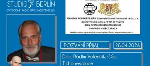 AUDIO – 2026-04-28 – Studio Berlín –  Doc. Radim Valenčík CSc. – Tichá revoluce-Když AI převezme..