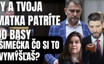 Matovič udrel po stole. Ty a tvoja matka patríte do basy. Čo si tie báchorky vymýšľaš?