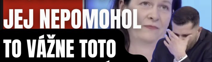 Moderátor jej nepomohol. Gluck sa hanbil aj za ňu priamo v štúdiu. To vážne toto vypustila z úst?