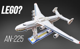 Největší ne/LEGO model letadla na světě. Postavili jsme Antonov An-225