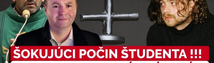 Otec Kuffa a Kéry dali K.O. drzému študentovi. POZRITE, čo urobil so slovenským dvojkrížom