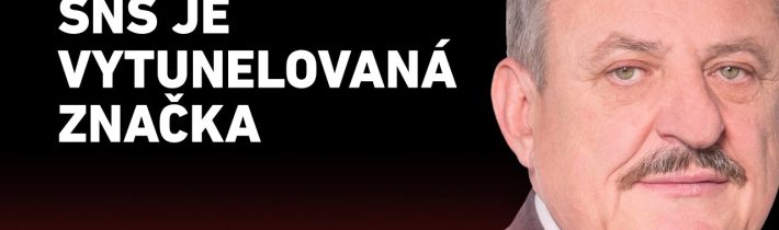 ANTON HRNKO: SNS JE VYTUNELOVANÁ ZNAČKA