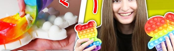 ZKOUŠÍM VIRÁLNÍ POP-IT RECEPTY + POKUSY! 😲