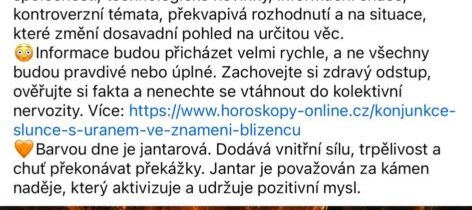Uran nám dává na frak! – Věk světla