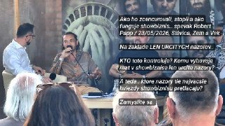 Ako ho zcencurovali, stopli a ako funguje showbiznis.. spevak Robert Papp / 23/0…