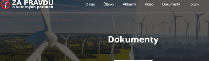 námietka voči dokumentu Akceleračné zóny pre veternú energiu v Slovenskej republike