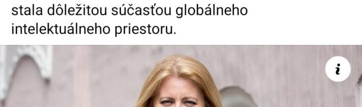 Dôležitá súčasť globálneho intelektuálneho priestoru! / Fľuska post 2026-05-02 21:02:06