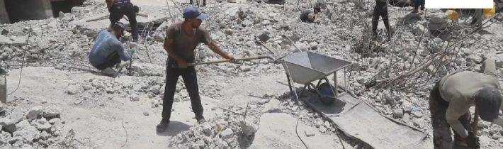 Zoufalství v Gaze: Palestinci odklízejí trosky holýma rukama, na obnovu stále čekají