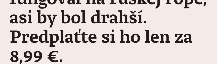 Takúto reklamu len tak nevymyslíš / Fľuska post 2026-05-21 22:01:28