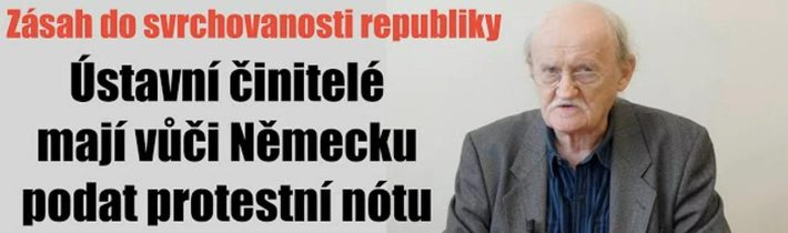 VLÁDA ČR❗️Protestní nótu vůči Německu 🇩🇪IR ZPRÁVY 🇨🇿 Ústava České Republiky
