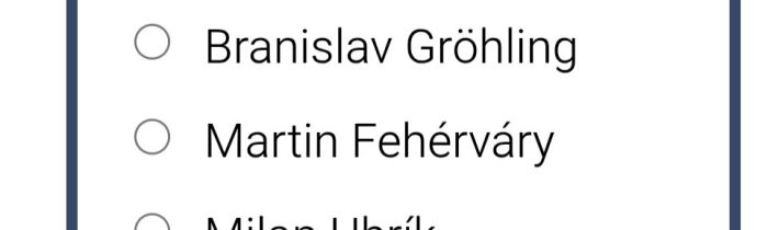 Zahlasujte aj vy na:/ Fľuska post 2026-05-22 10:30:06