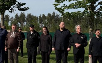 V Kyjeve pochovali nacistického kolaboranta
