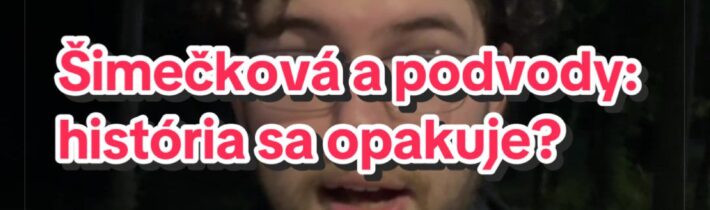 @eduard.zember Šimečková a podvody: história sa opakuje? … Eduard Žember