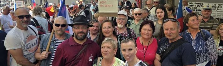 Postřehy účastníka protestů proti sjezdu Sudetoněmeckého Landsmannschaftu |