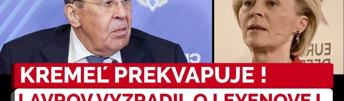 Lavrov v reakcii prezradil nepríjemnú vec o Ursule von der Leyenovej: TAKTO o nej všetci hovoria