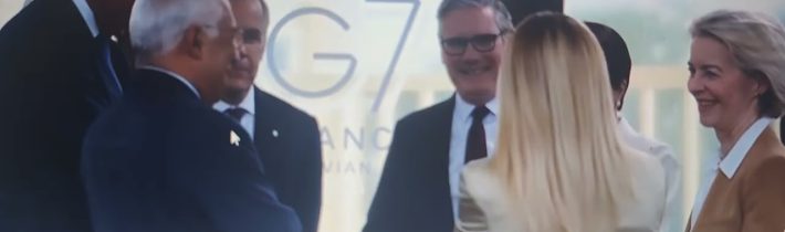 MELONIOVÉ „HORKÁ“ CHVILKA U MIKROFONU NA SUMMITU G7: Ona „PŘESTALA KOUŘIT“? Úsměvné reakce lídrů…