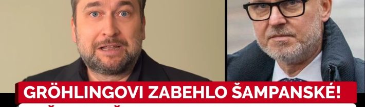 Blaha posiela liberálom ostrý odkaz: Gröhling môže odložiť šampanské späť do chladničky