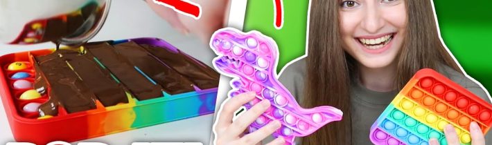 ZKOUŠÍM VIRÁLNÍ POP-IT RECEPTY!!🍬