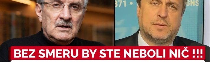 Zoldy surovo naložil Dankovi za útoky na Fica: Bez SMERU by ste neboli ani v NRSR