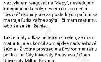 Dezoláti jedny ! Takéto šírite o pánovi ex-prezidentovi ? HaMba vám ! …