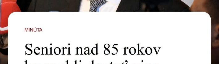 Fľuska navrhujeSeniori nad 110 rokov by mohli mať dôchodok 5.000€ / Fľuska post 2026-06-18 09:02:24