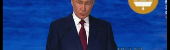 Vladimir Putin vystúpil na SPIEF
