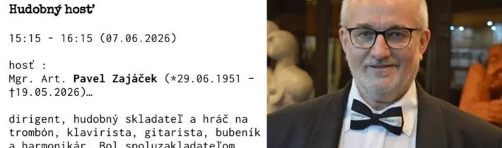 Hudobný hosť Pavel Zajáček 09.06.2012