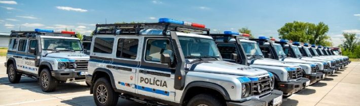 Policajný zbor posilnil svoje technické vybavenie o 20 nových terénnych vozidie…