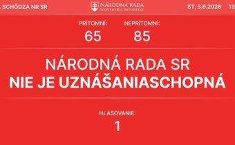 Parlament na prvý pokus neotvoril mimoriadnu schôdzu k odvolaniu ministra obran…