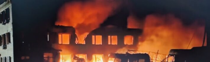 Rusko útočilo dnes v noci na Kyjev balistickými raketami a drony…