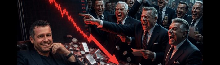 Manipulácia ceny striebra 2026: Ako COMEX, banky a hedgeové fondy dokázali znížiť cenu