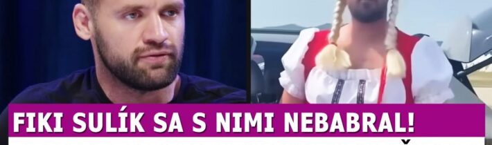 Fiki Sulík sa s nimi NEBABRAL: pohoda je pre spodinu, tu je dôkaz