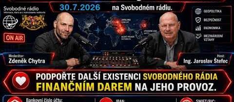 2026-07-30 – Studio Berlín –  Ing. Jaroslav Štefec: Írán, Ukrajina, Rusko, NATO a migrační krize .