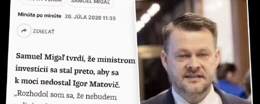 Migaľ … KŠEFTÁRKLAMÁRVYDIERAČ /to o ňom tvrdí Fico/Samko Migaľ čo na ministers…